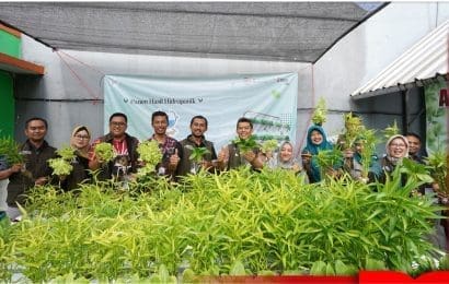 Tel U Lakukan Serah Terima SIMONA Produk Kolaborasi Guna Ciptakan Ketahanan Pangan di Kelurahan Cipadung Kulon