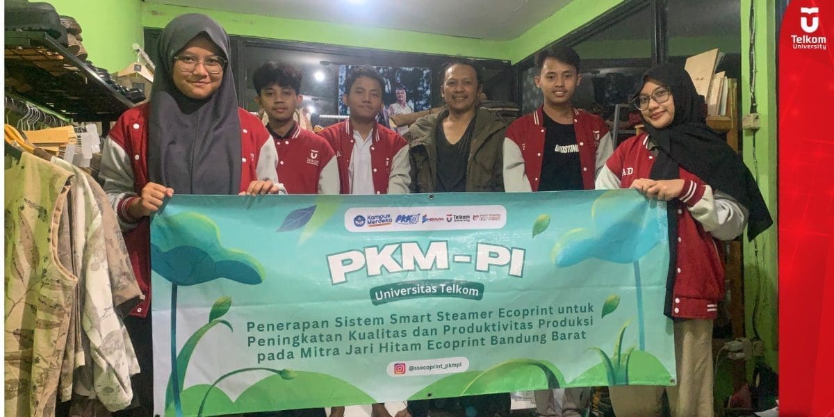 Mahasiswa Tel-U Ciptakan Smart Steamer Ecoprint: Inovasi Alat Pengukusan Ecoprint Terintegrasi