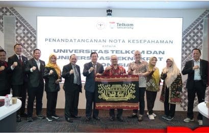 Penandatanganan MoU antara Telkom University dengan Universitas Teknoktrat Indonesia Wujud Sinergi Program Antar Institusi