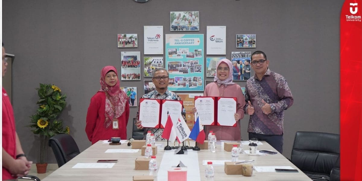 Tel U Teken Kerja Sama Internasional dengan Mindanao State University Filipina