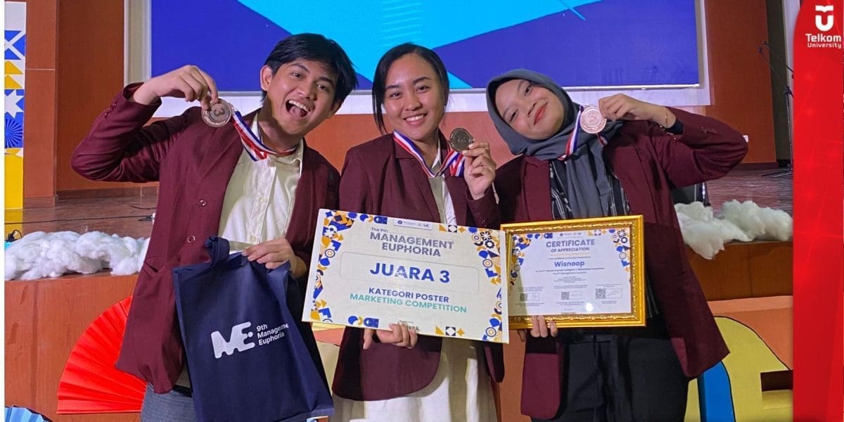 Mahasiswa Telkom University Raih Penghargaan Marketing Plan Competition 2024 di IPB