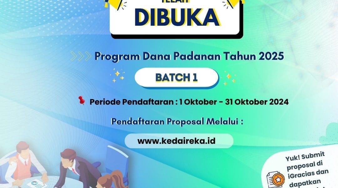 PROGRAM DANA PADANAN (KEDAIREKA) BATCH 1 TAHUN 2025