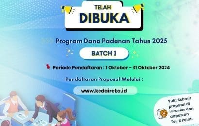 PROGRAM DANA PADANAN (KEDAIREKA) BATCH 1 TAHUN 2025