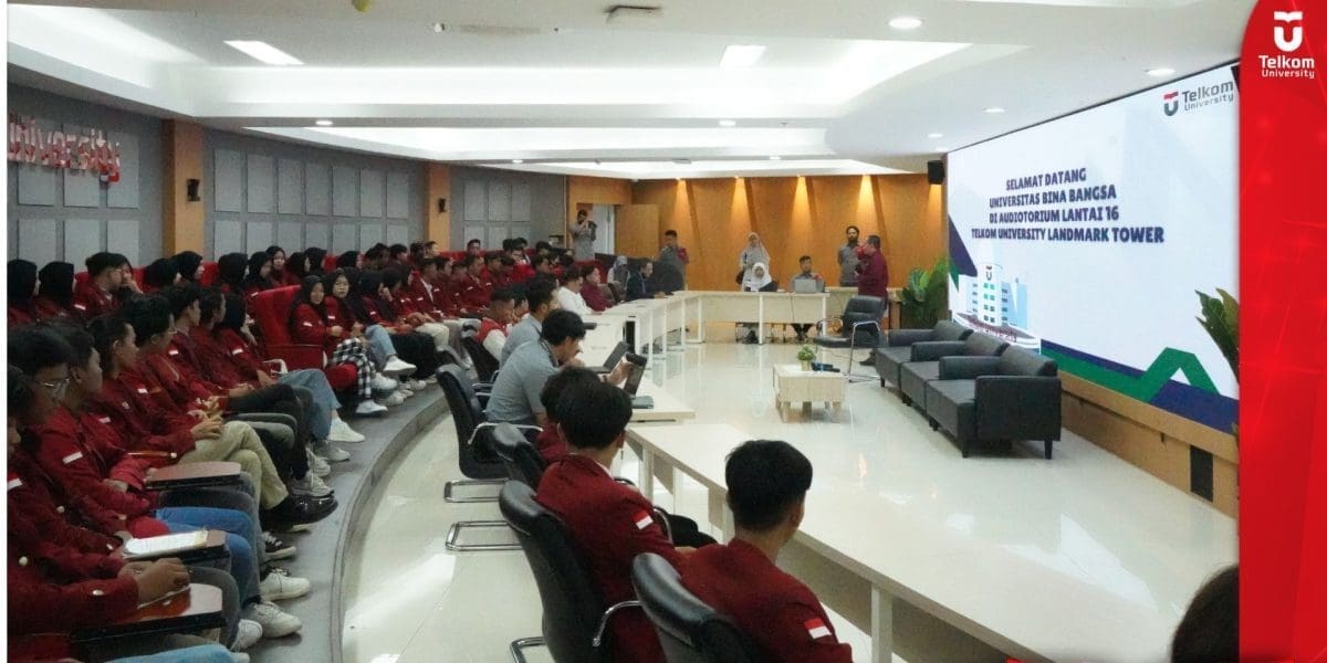 Sukses Lahirkan Mahasiswa Unggul Universitas Bina Bangsa Pelajari Sistem Kemahasiswaan di Telkom University