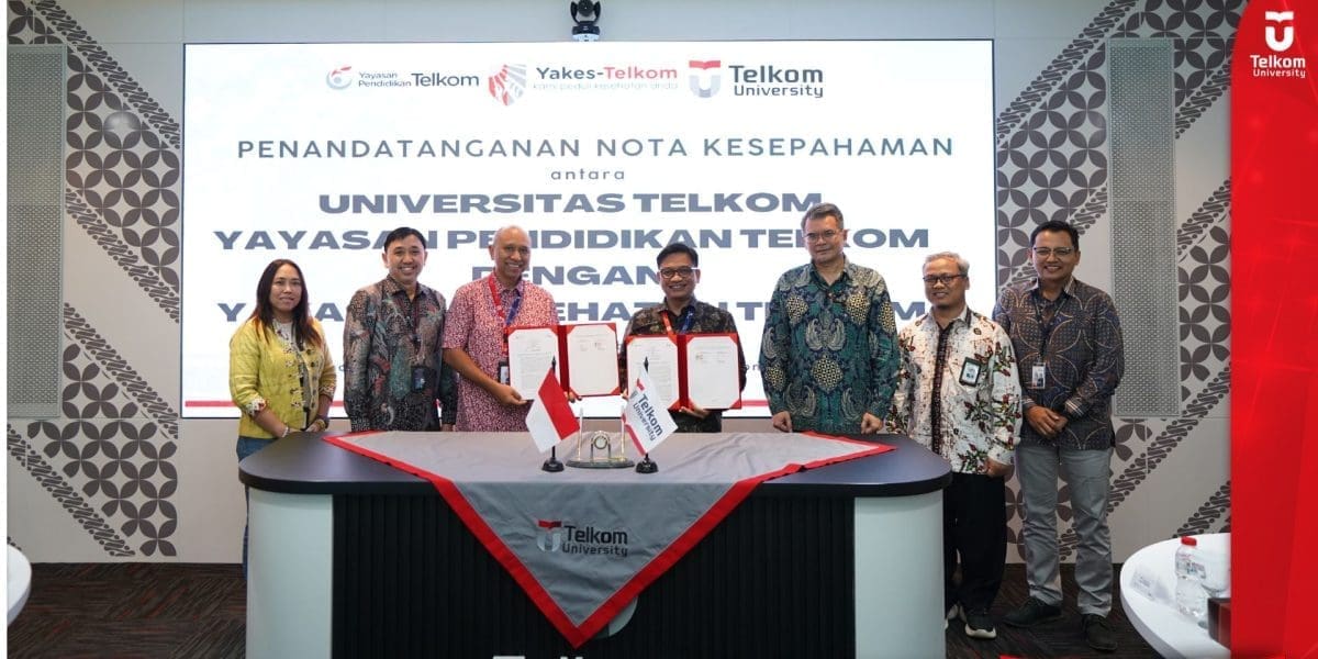 Telkom University dan Yayasan Kesehatan Telkom Resmikan Kerja Sama untuk Tingkatkan Inovasi di Bidang Pendidikan dan Kesehatan 