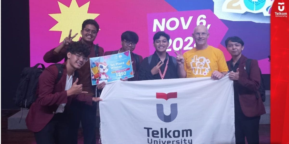 TIM MREC Tel U Raih Juara 1 Di Kompetisi ARR:VR Tingkat Internasional