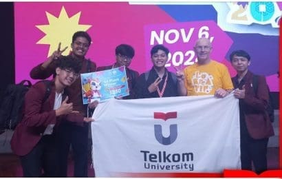 TIM MREC Tel U Raih Juara 1 Di Kompetisi ARR:VR Tingkat Internasional