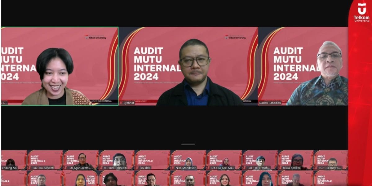 Telkom University Gelar Audit Mutu Internal 2024 untuk Tingkatkan Standar Kualitas Pendidikan