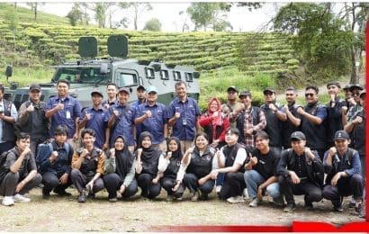 Kuatkan Komitmen Kontribusi Tel U Lakukan Pengujian Tindak Lanjut Inovasi Bersama Pindad