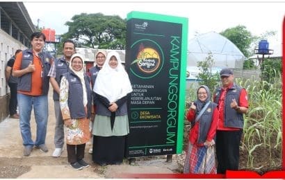Telkom Indonesia melalui Tel U Perkuat Ketahanan Pangan di Kampung Sorgum Kabupaten Bandung