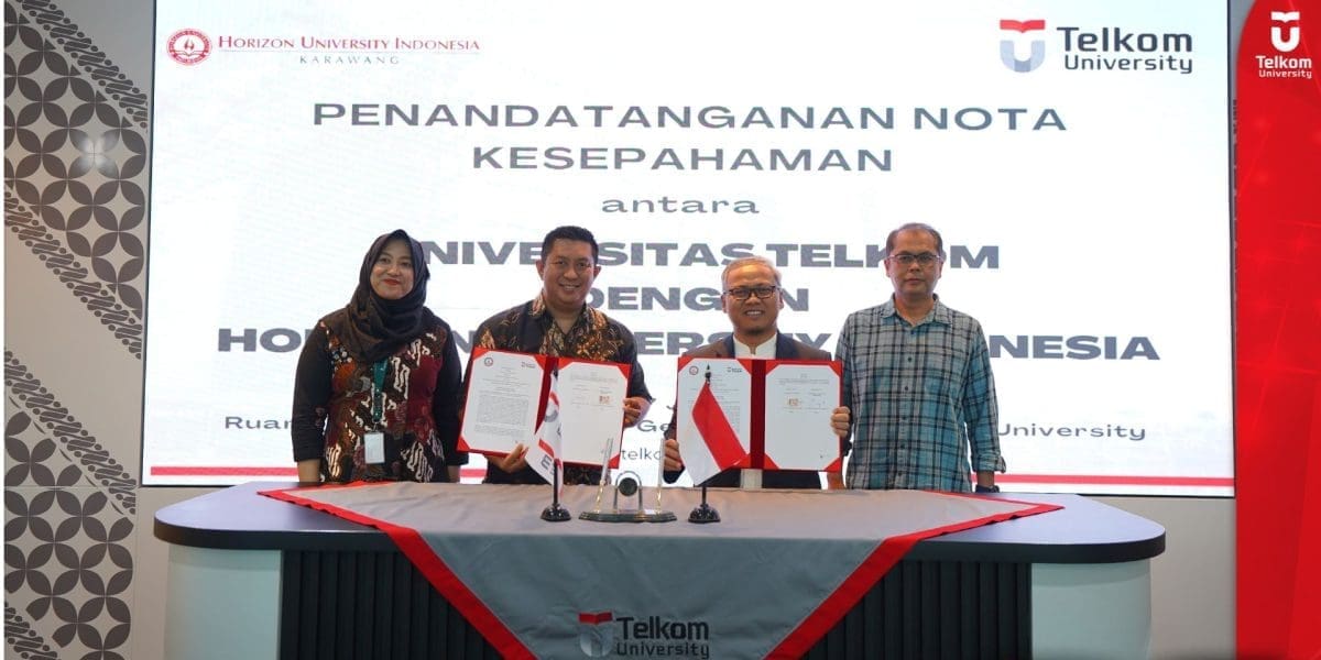 Kerja Sama Telkom University dan Horizon University Indonesia Dukung Kemajuan Bidang ICT di Indonesia