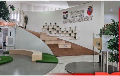 Lebih Dekat dengan Tel U Open Library Perpustakaan Inovatif Berbasis Digital Milih Tel U