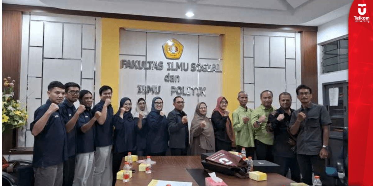 Bangun Kolaborasi Cerdas, FKS Telkom University Sambangi FISIPOL UPN Jatim