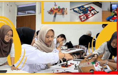 Mahasiswa D3 SIA Telkom University Main LEGO Dalam Pembelajaran Teknologi 4.0 Bikin Belajar Makin Nge-Gas!