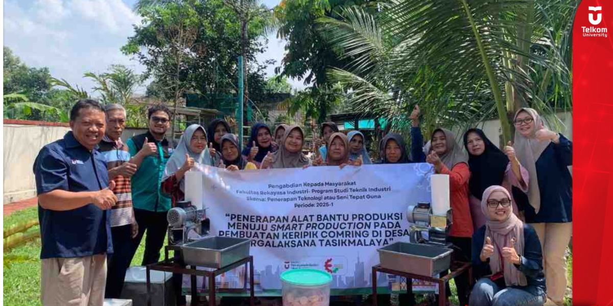 Penerapan Alat Bantu Produksi menuju Smart Production pada Pembuatan Keripik Comring di Desa Margalaksana Tasikmalaya