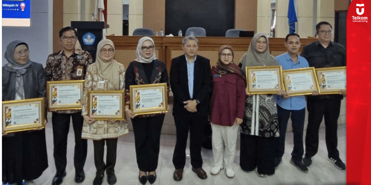 Universitas Telkom Raih Penghargaan Penelitian dan Pengabdian Terbanyak dari LLDIKTI Wilayah IV