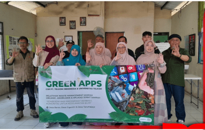 TJSL Telkom Indonesia bersama Telkom University Gelar Pelatihan Budidaya Maggot BSF di Kecamatan Cinambo