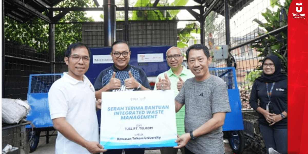 Telkom University dan Sobat Sampah Hadirkan Solusi Berkelanjutan Melalui Teknologi Pirolisis di Tiga Wilayah Jawa Barat