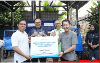 Telkom University dan Sobat Sampah Hadirkan Solusi Berkelanjutan Melalui Teknologi Pirolisis di Tiga Wilayah Jawa Barat
