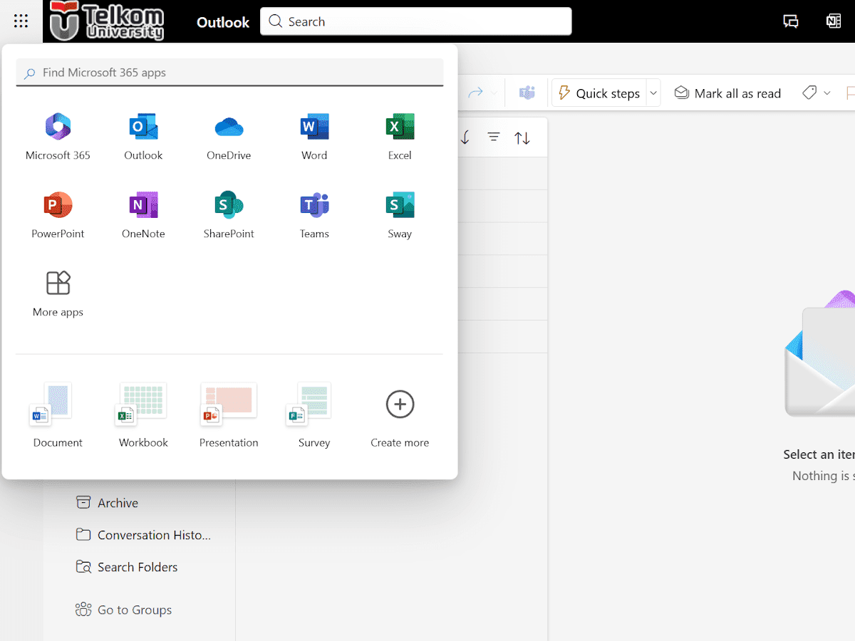 Microsoft 365 Telkom University