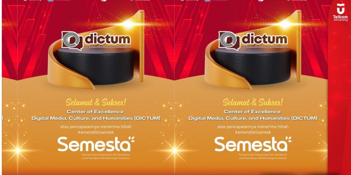 CoE DICTUM Telkom University Raih Hibah Program SEMESTA 2025 – IN SAINTEK dari Kemendikbudristek