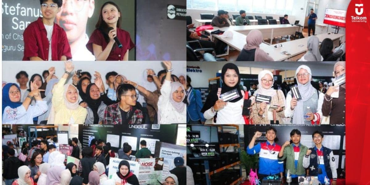 Open House Telkom University 2025 Hadirkan Pengalaman Kampus Interaktif bagi Calon Mahasiswa