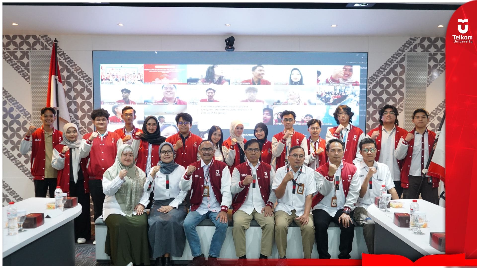 Beri Dukungan Penuh, Rektor Telkom University Lepas 9…