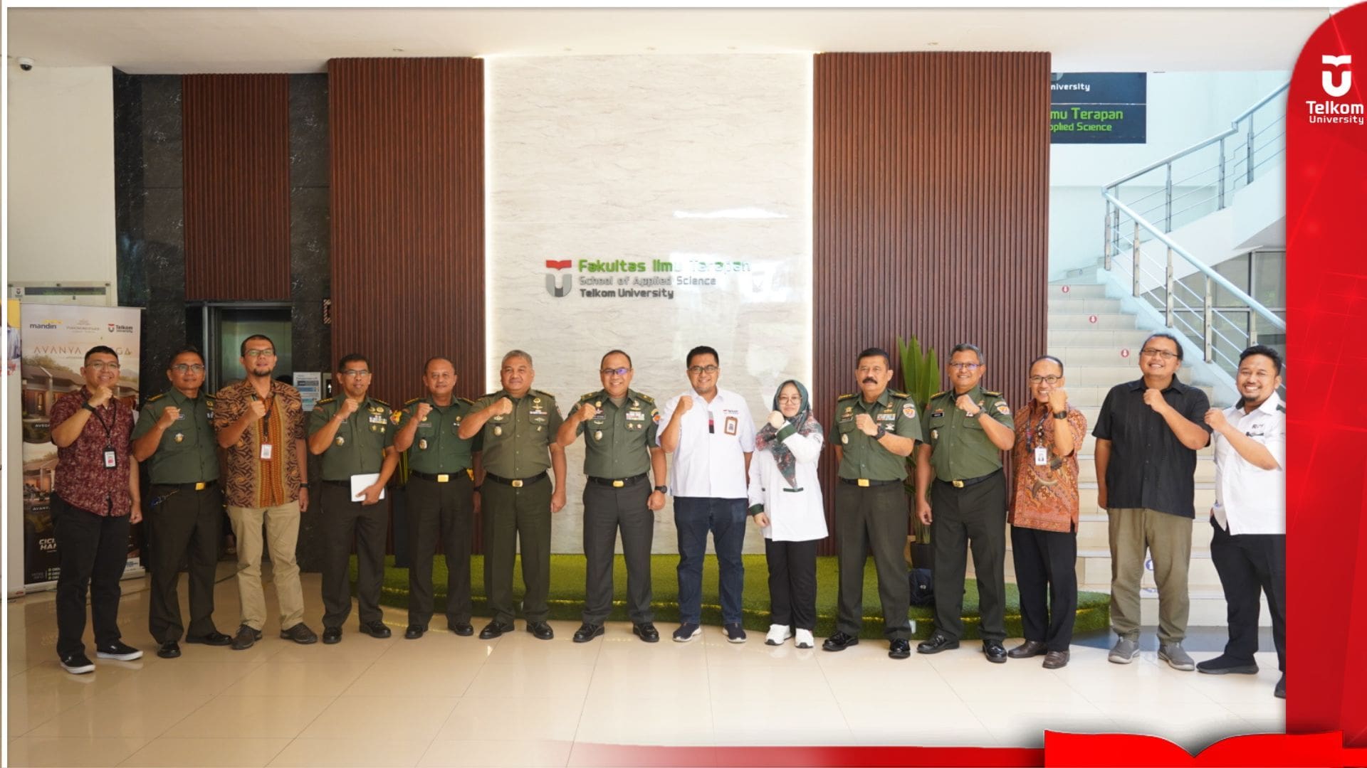 Dinas Penelitian dan Pengembangan TNI AD Kunjungi Telkom…