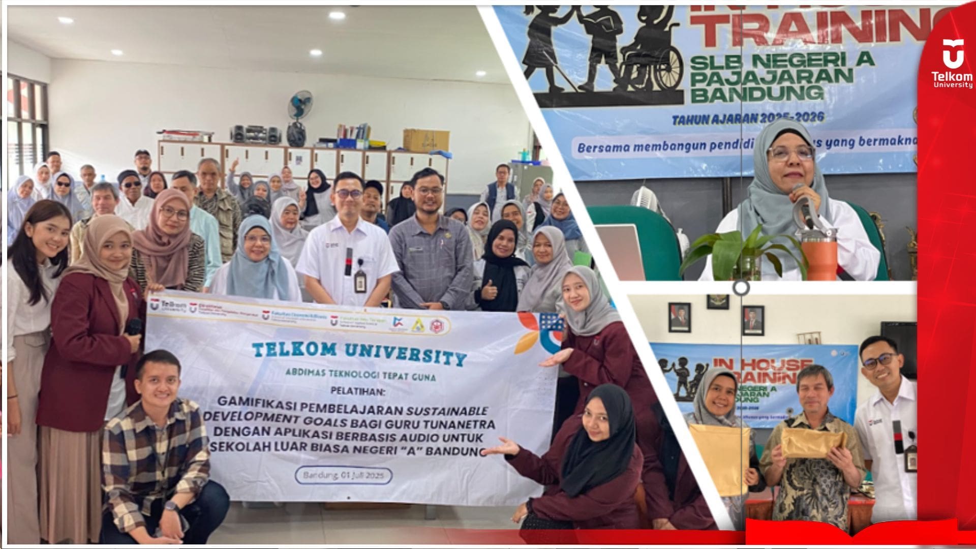 Dosen Telkom University Melaksanakan Pelatihan SDGs Berbasis Audio…