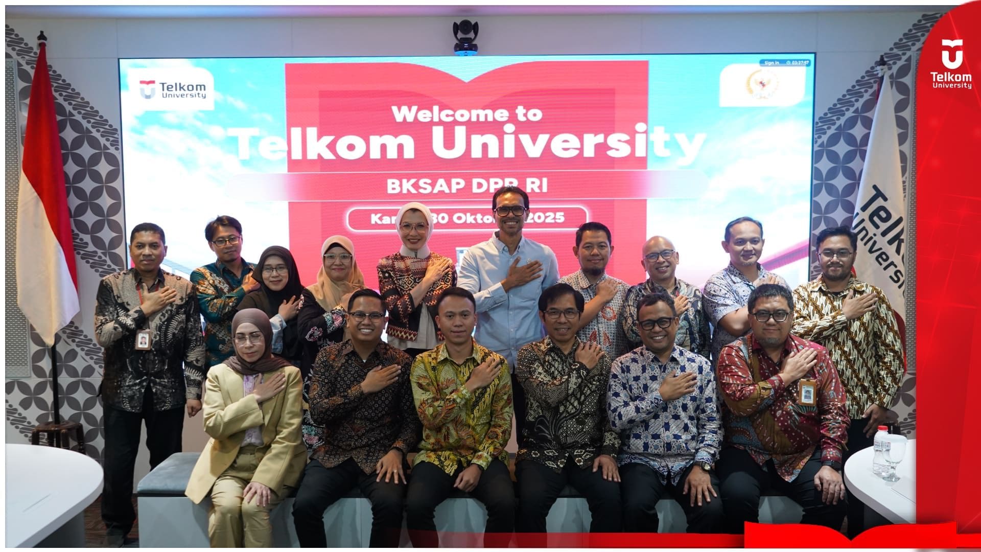 Kunjungan BKSAP DPR RI ke Telkom University: Bahas…