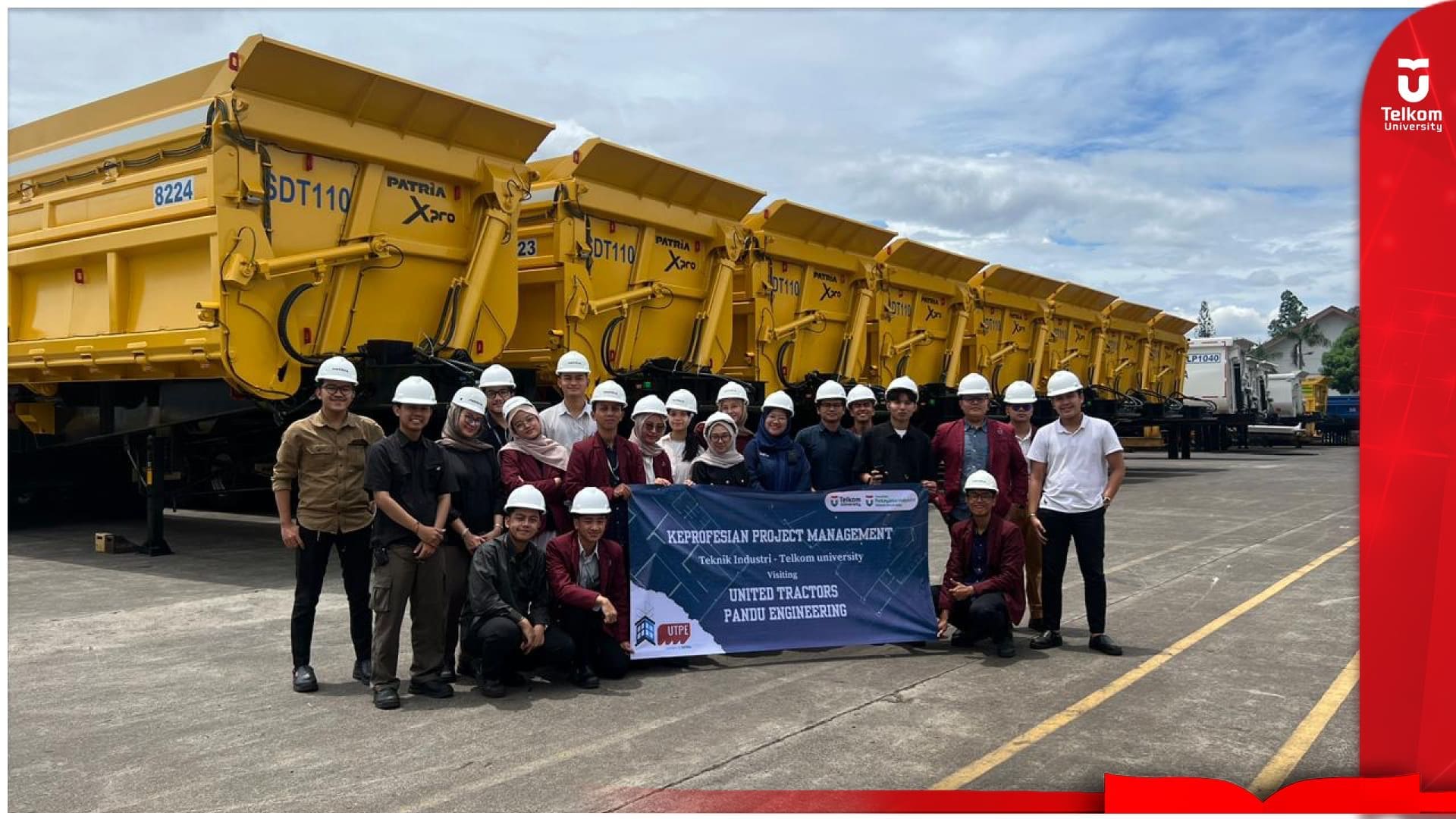 Mahasiswa Teknik Industri Telkom University Pelajari Implementasi Project…