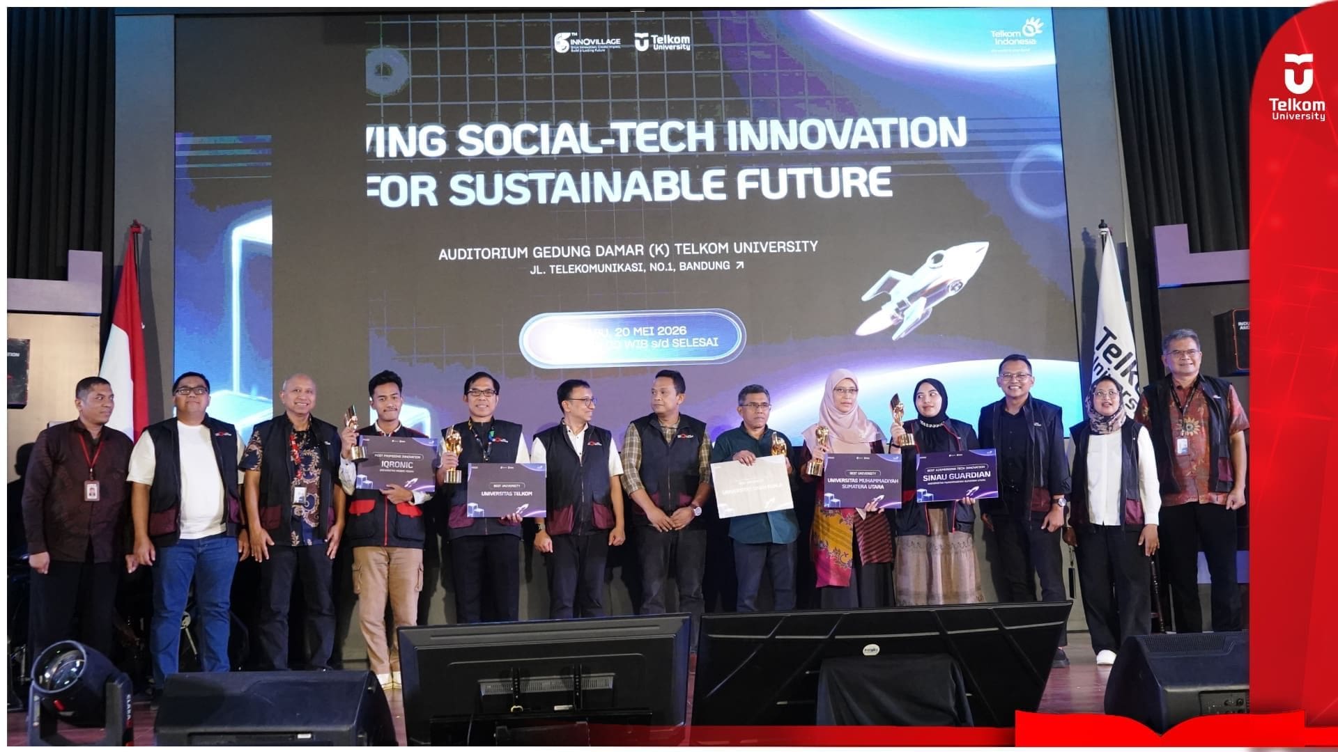 Telkom University Selenggarakan Anugerah Innovillage 2025: Driving Social-Tech&hellip;