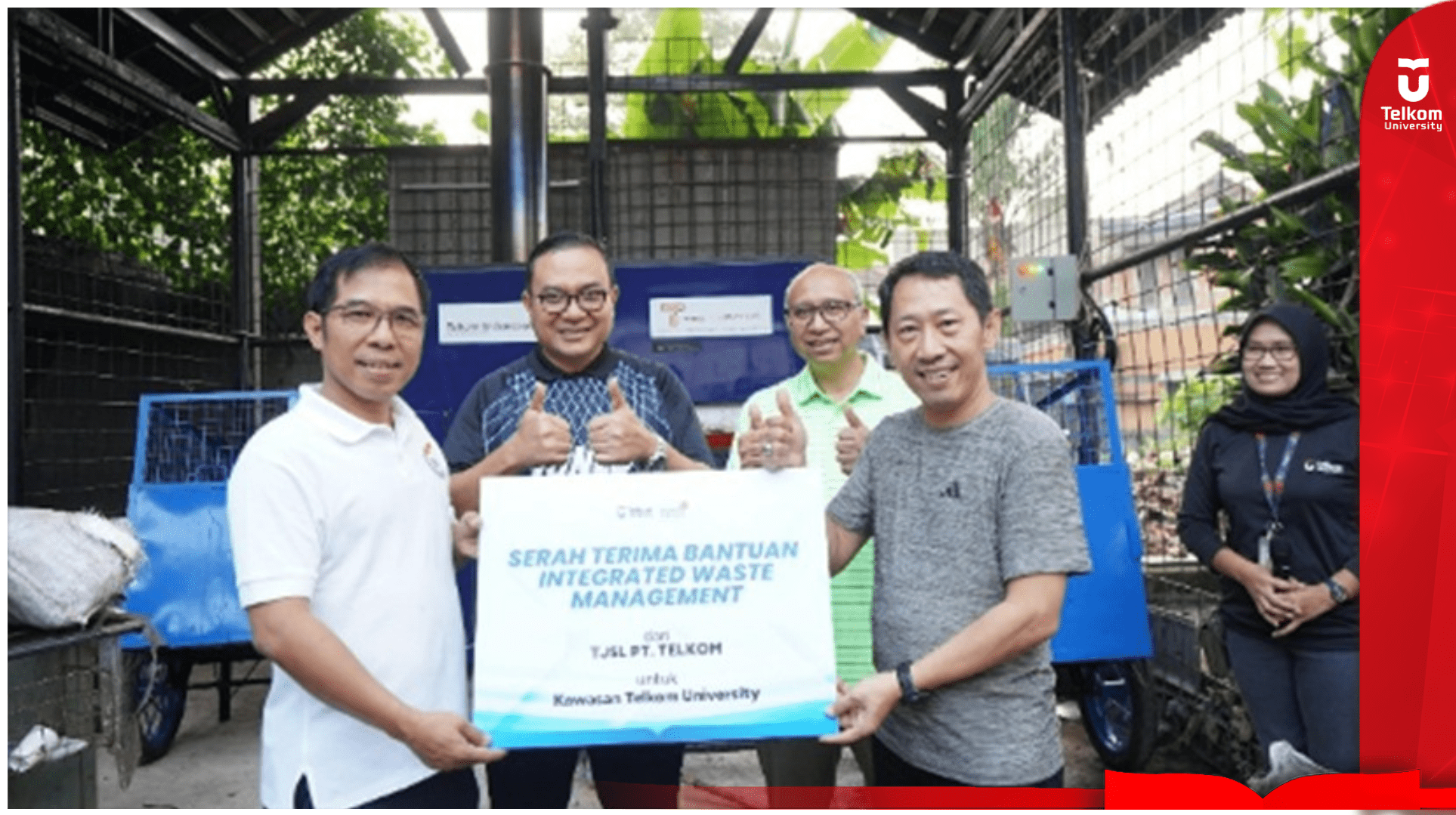 Telkom University dan Sobat Sampah Hadirkan Solusi Berkelanjutan…