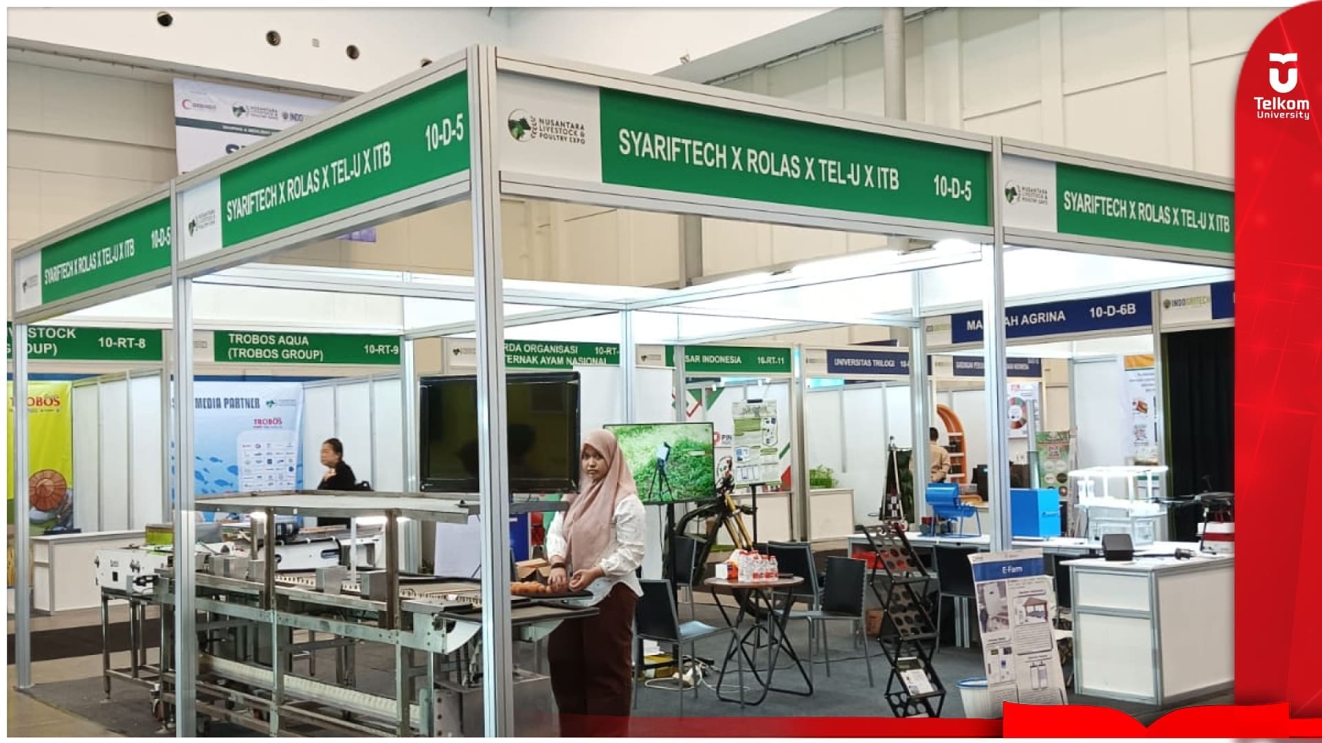 Telkom University x SYARIFTECH x ITB: Pamerkan Inovasi…