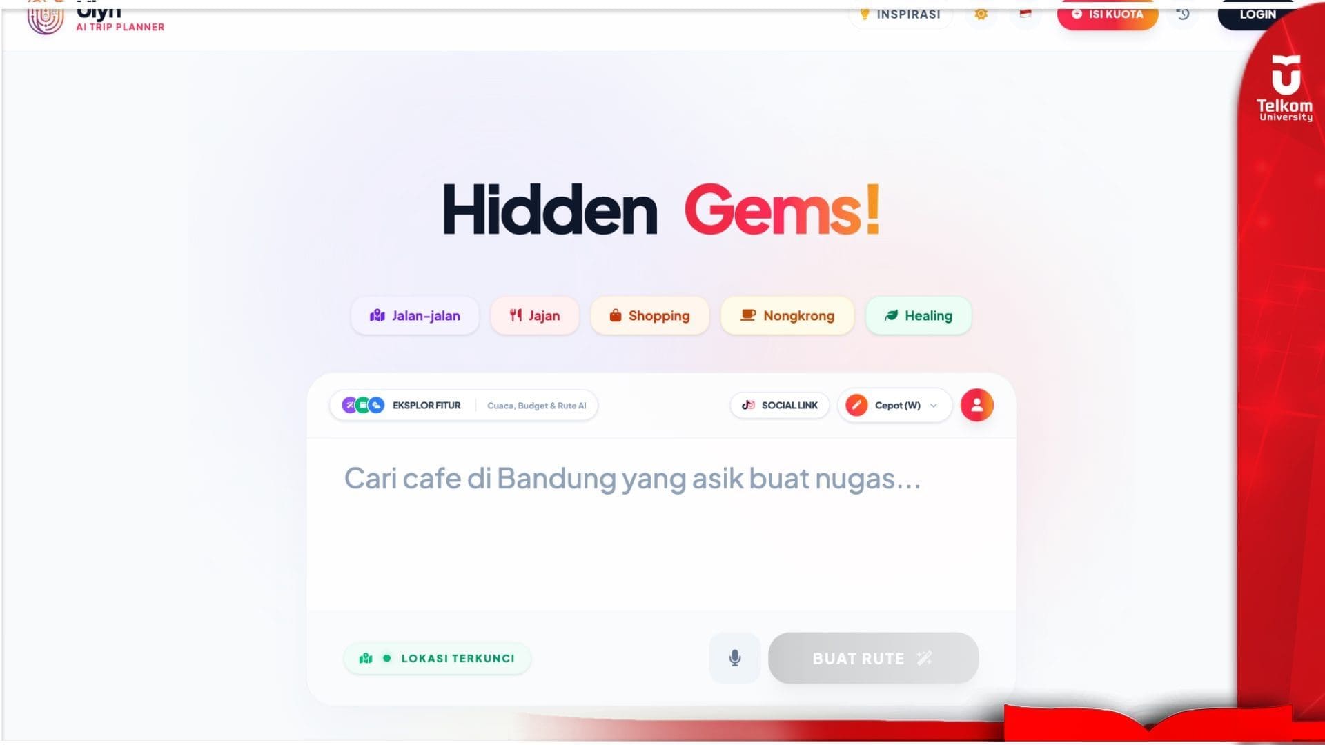 Ulyn AI: Liburan anti bingung, Alumni Telkom University&hellip;