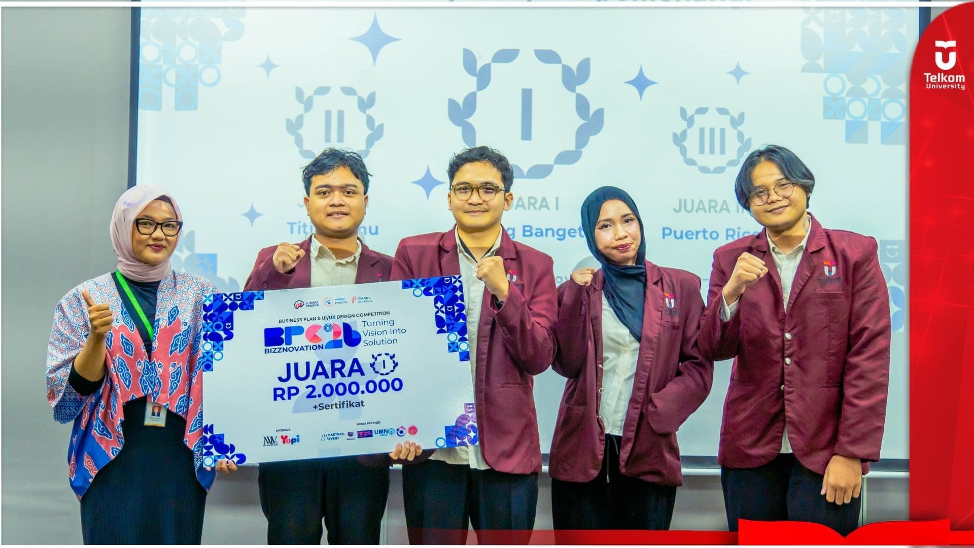 Mahasiswa Fakultas Rekayasa Industri Raih Prestasi Nasional di&hellip;
