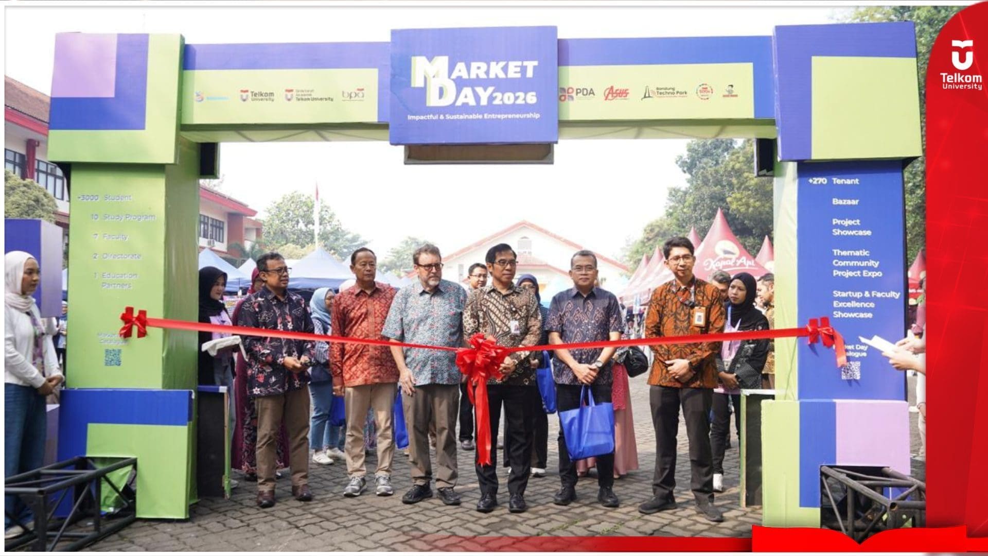 Realistis dan Berdampak, Market Day 2026 Tel-U Sukses&hellip;