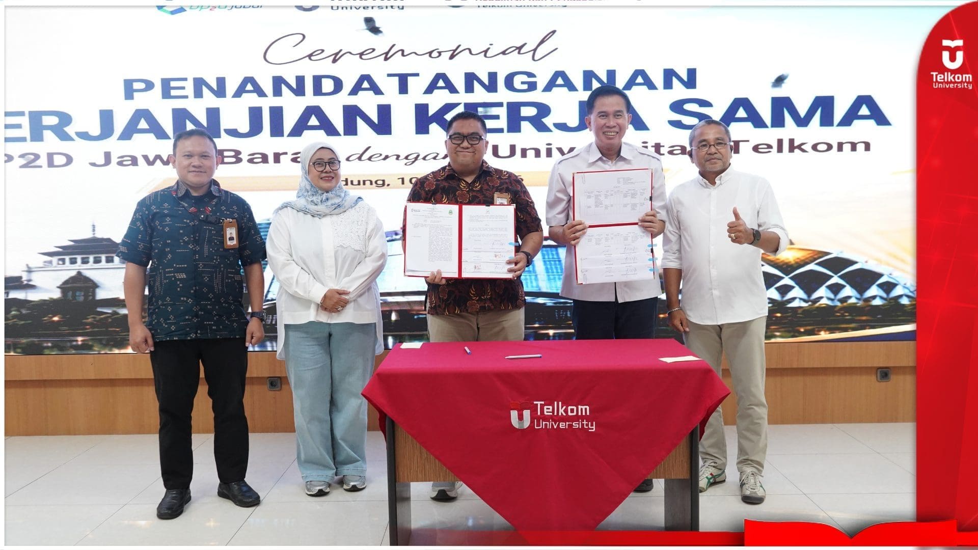 Dukung Sinergi Pembangunan Jawa Barat, BP2D dan Telkom&hellip;