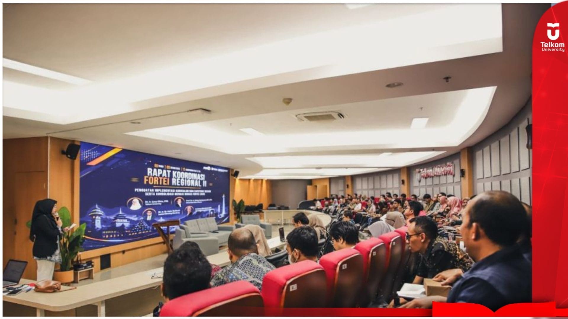 Telkom University sebagai Tuan Rumah Acara Rakor FORTEI&hellip;